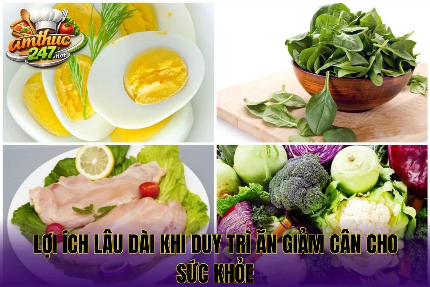 Lợi ích lâu dài khi duy trì ăn giảm cân cho sức khỏe