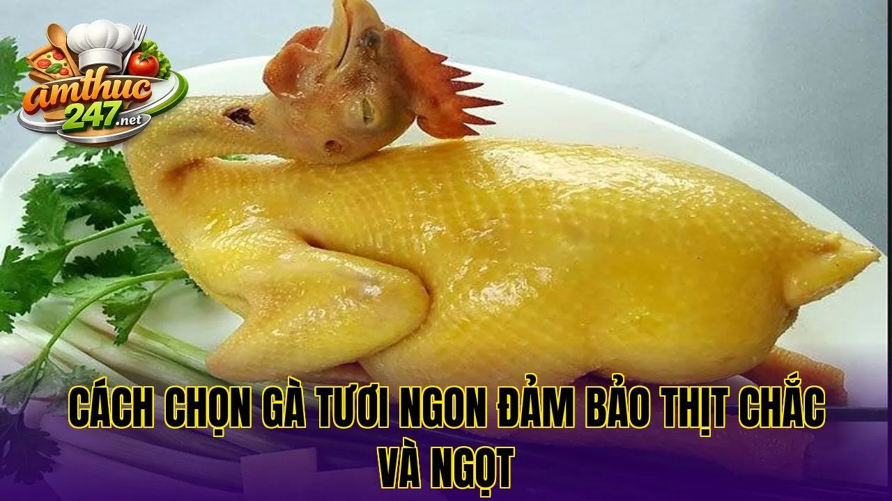 Cách chọn gà tươi ngon đảm bảo thịt chắc và ngọt