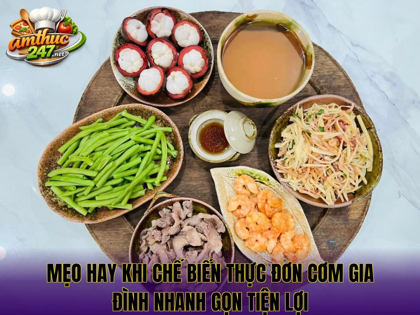 Mẹo hay khi chế biến thực đơn cơm gia đình nhanh gọn tiện lợi