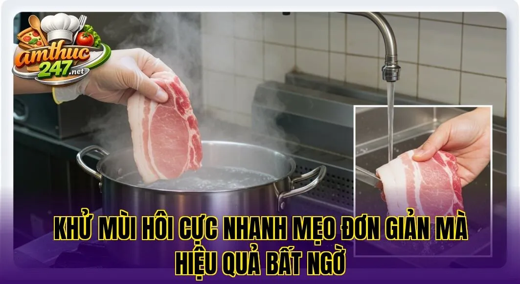 Khử mùi hôi cực nhanh mẹo đơn giản mà hiệu quả bất ngờ
