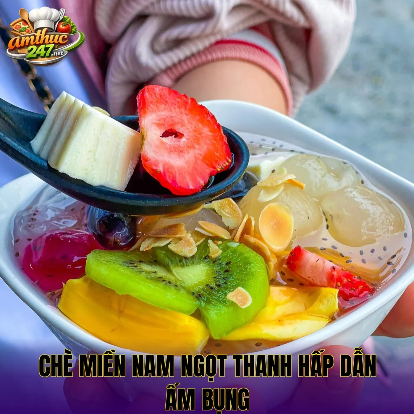Chè miền Nam ngọt thanh hấp dẫn ấm bụng