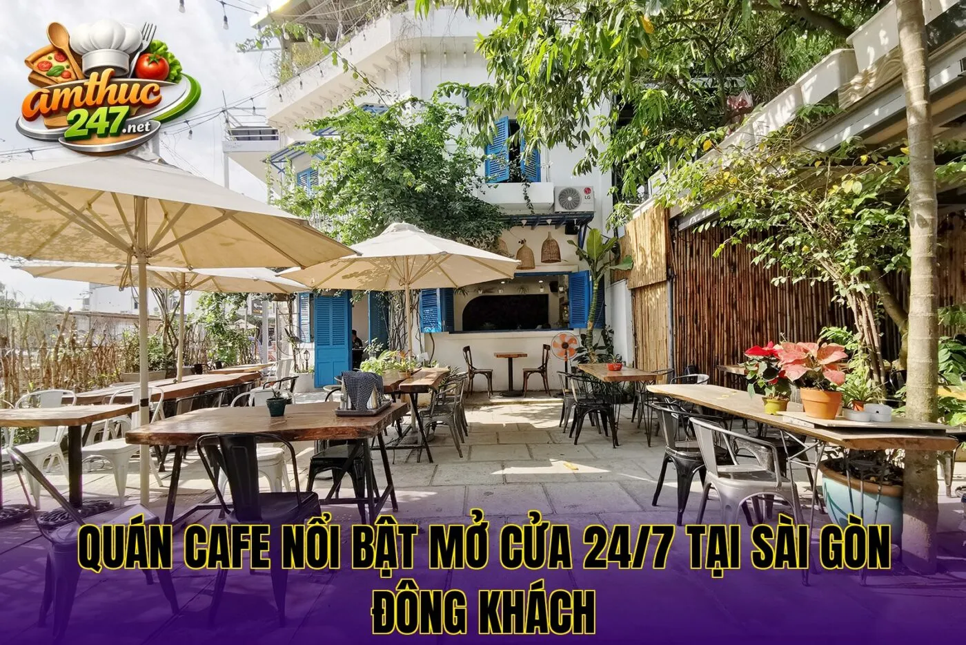 Quán cafe nổi bật mở cửa 24/7 tại Sài Gòn đông khách