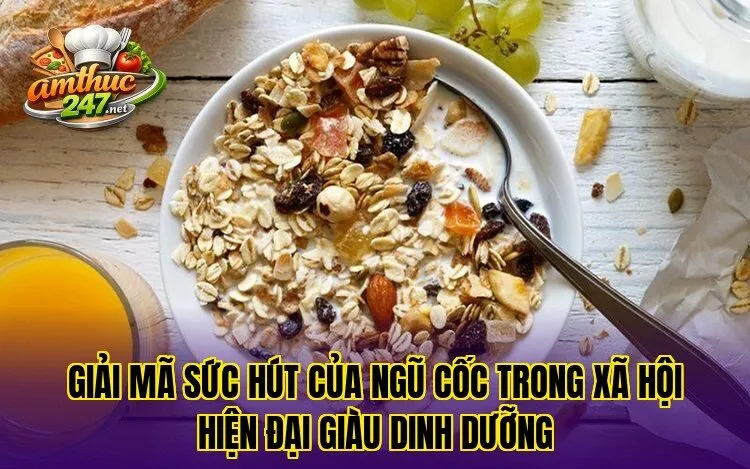 Giải mã sức hút của ngũ cốc trong xã hội hiện đại giàu dinh dưỡng