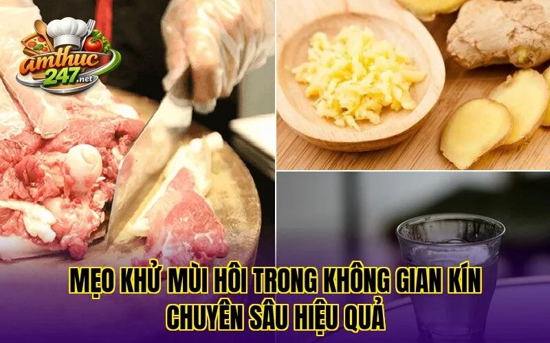 Mẹo khử mùi hôi trong không gian kín chuyên sâu hiệu quả