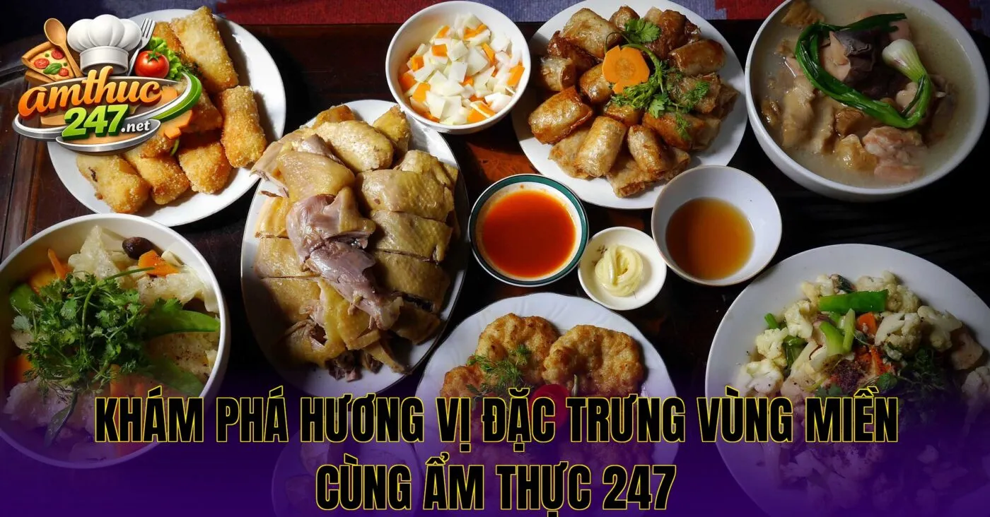 Khám phá hương vị đặc trưng vùng miền cùng ẩm thực 247